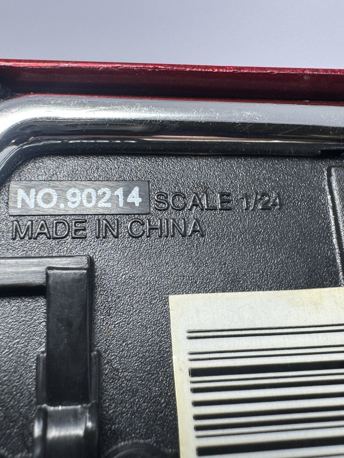 Jada Red ‘67 Shelby GT-500KR 1:24 Scale Offset Stripe No Box