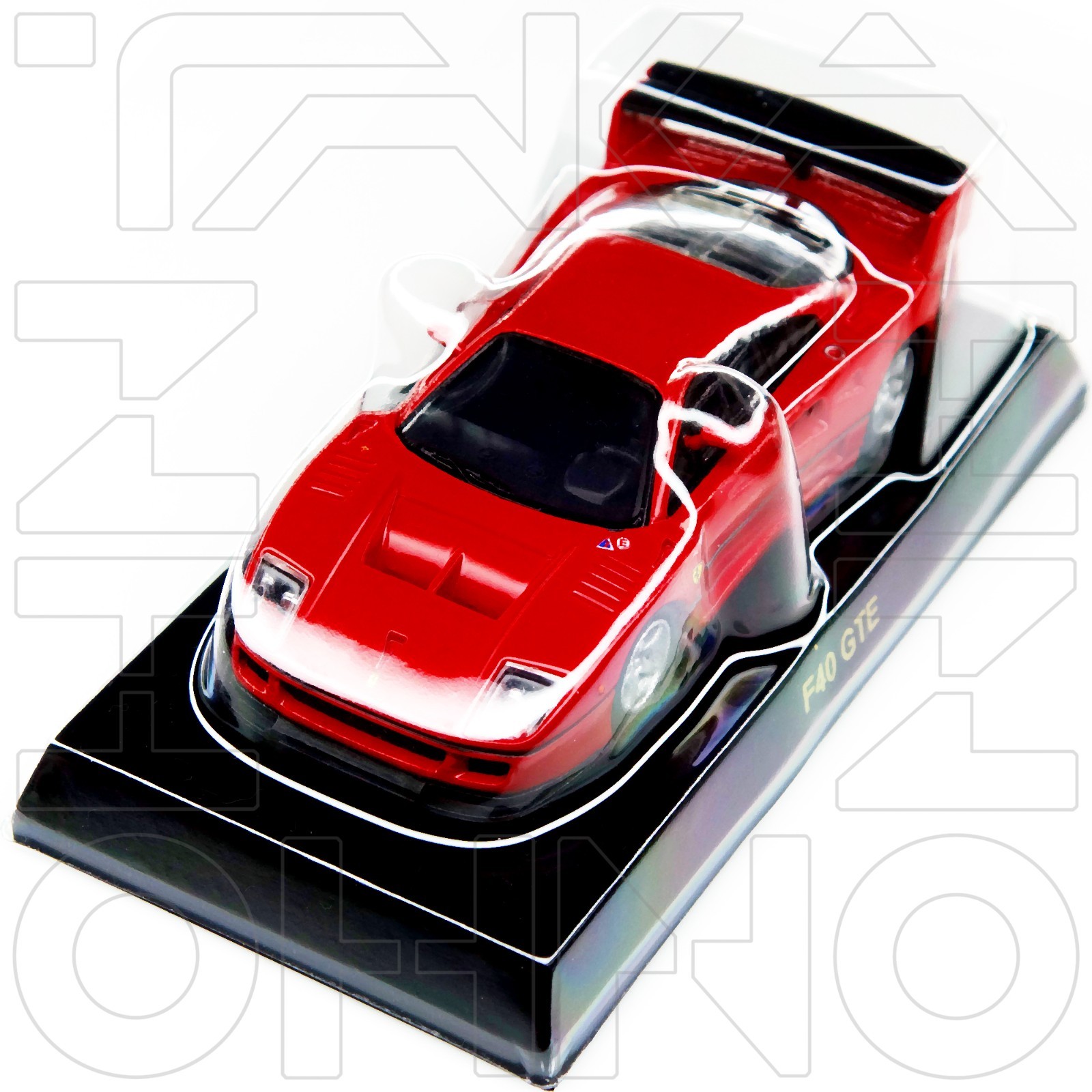 Ferrari F40 GTE 1995 KYOSHO 1:64 Collection 8 Rosso Corsa Red Pininfarina USED