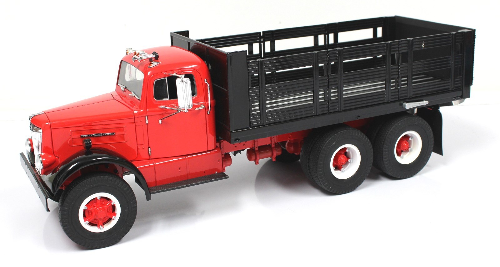 Fumby Street Motors 1957 White WC-22 Stake Truck 1:15 MIB Ltd Edition Red Black