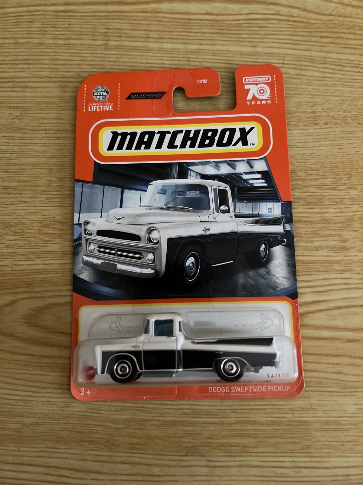 2023 Matchbox 70 Years Dodge Sweptside Pickup 14/100