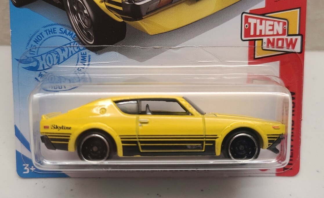 Hotwheels Then & Now – NISSAN SKYLINE 2000 GT-R 9/10 Diecast 1:64 NEW
