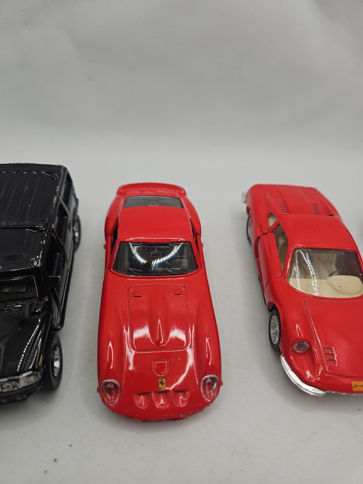 Maisto 1:36 & 1:46 Scale Model Pull Back Cars Lot Of 8 Hummer Ferrari #CR1