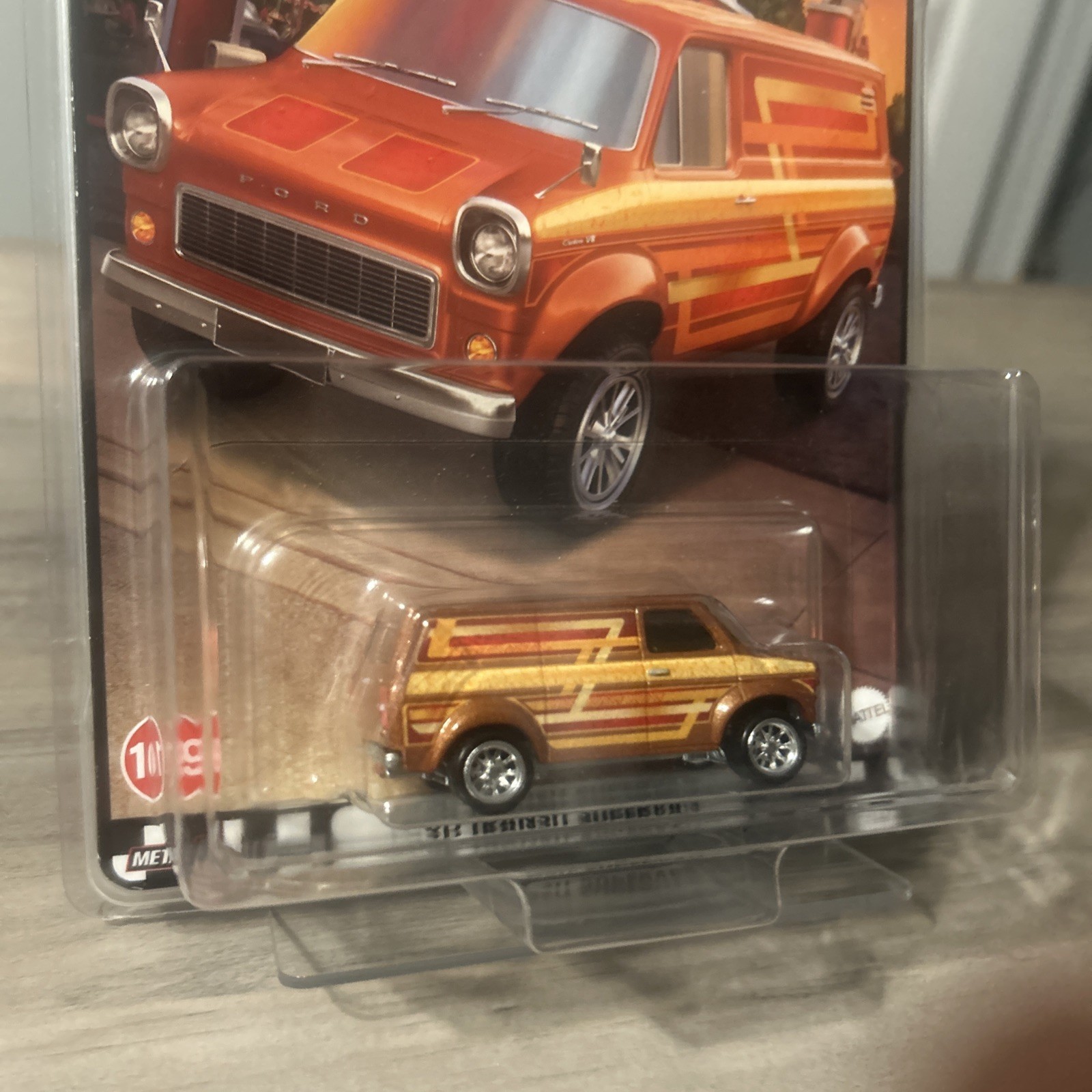 Hot Wheels Premium Ford Transit Supervan Boulevard In Protector