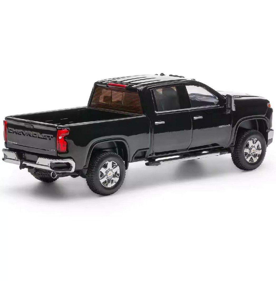 SMC 1/64 CHEVY SILVERADO PICK UP TRUCK Die Cast -SILVER-