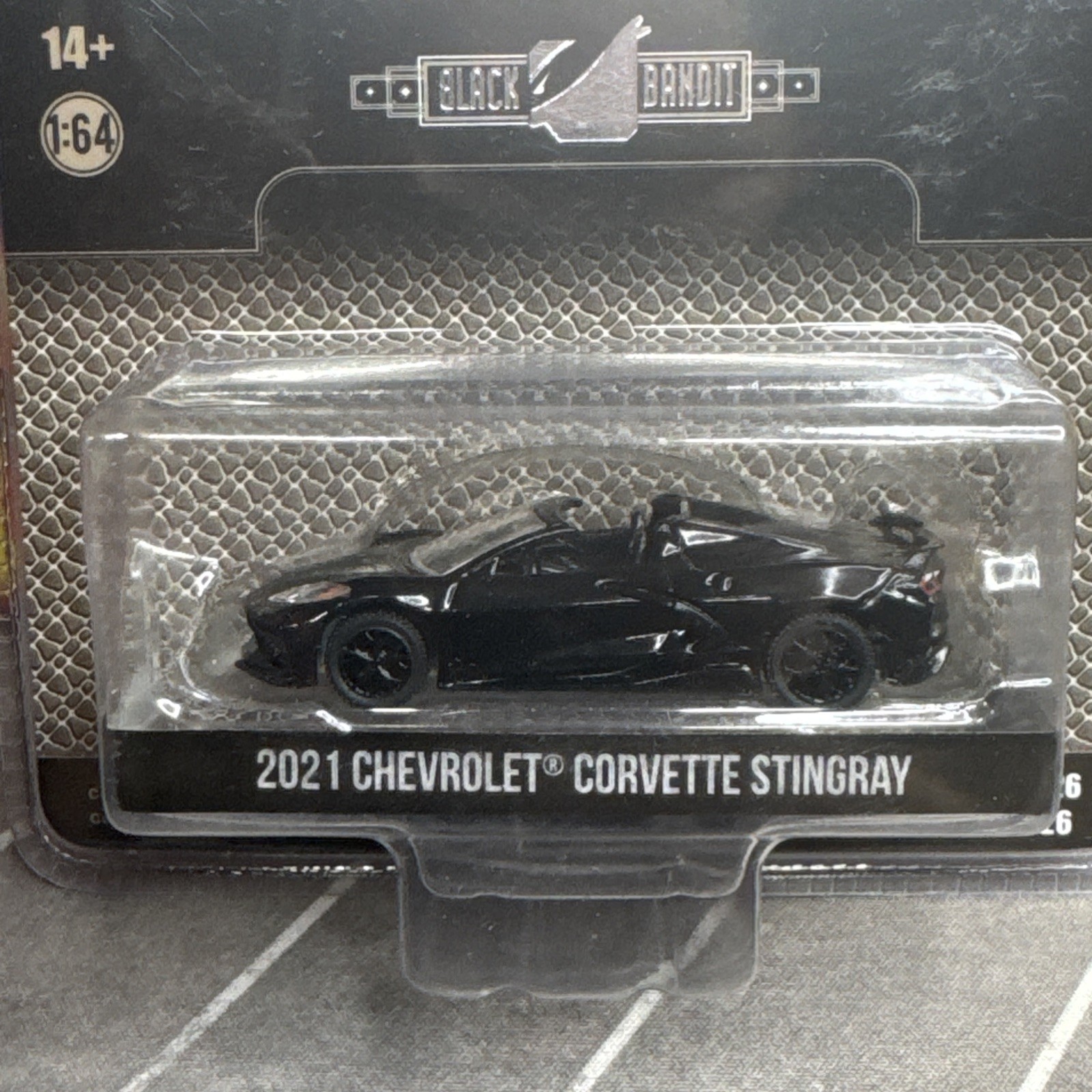 Greenlight 1:64 Black Bandit Series 26 2021 Chevrolet Corvette Stingray