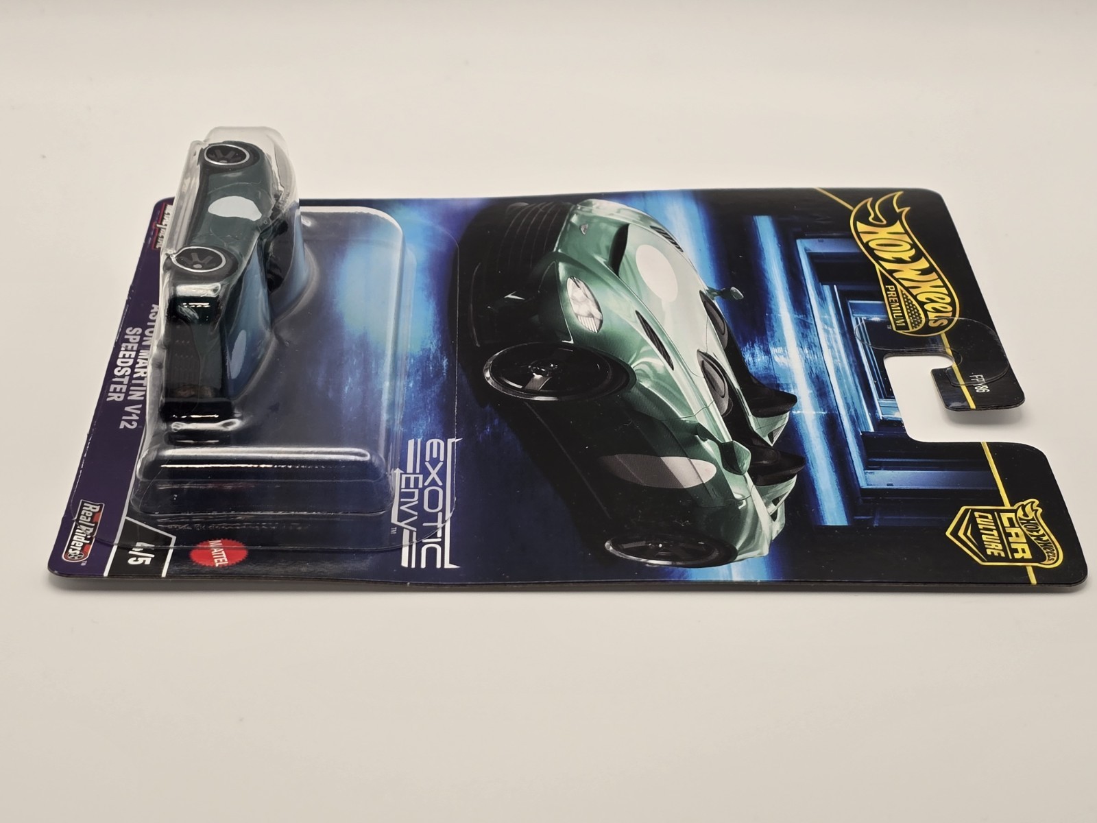 Mattel Hot Wheels HKC78-FPY86 Aston Martin – V12 Speedster Exotic Envy 2021 – GR