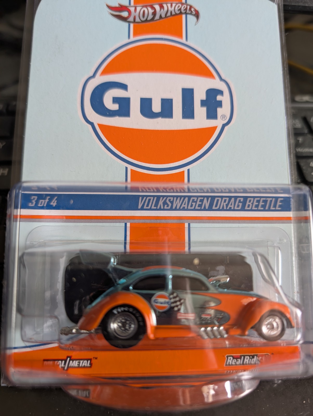 Hot Wheels Gulf Volkswagen Drag Beetle #1238/4000