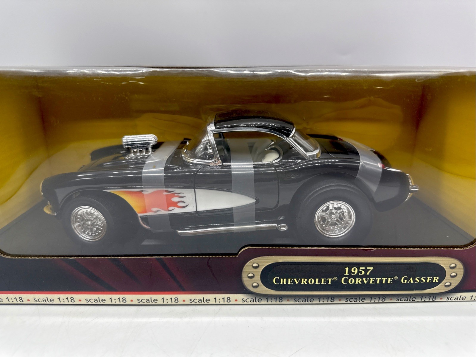 1:18 Scale Diecast Model 1957 CORVETTE GASSER By Road Signature Yat Ming 🔥🔥