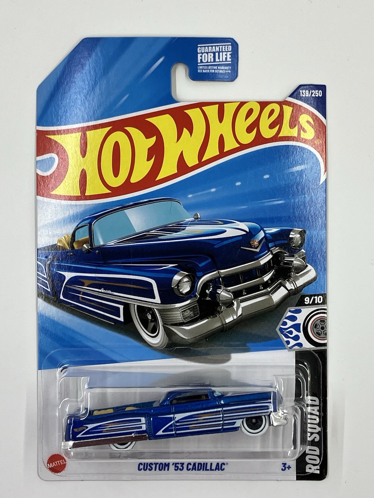 Hot Wheels – 2025 Rod Squad 9/10 Custom ’53 Cadillac #139/250
