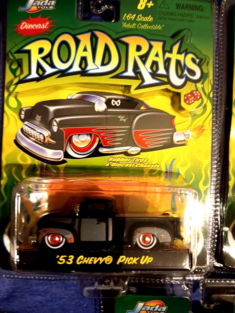 3 ROAD RATS 53 chevy pickup, 47 chevy Flatline, 57 chevy suburban free shipping