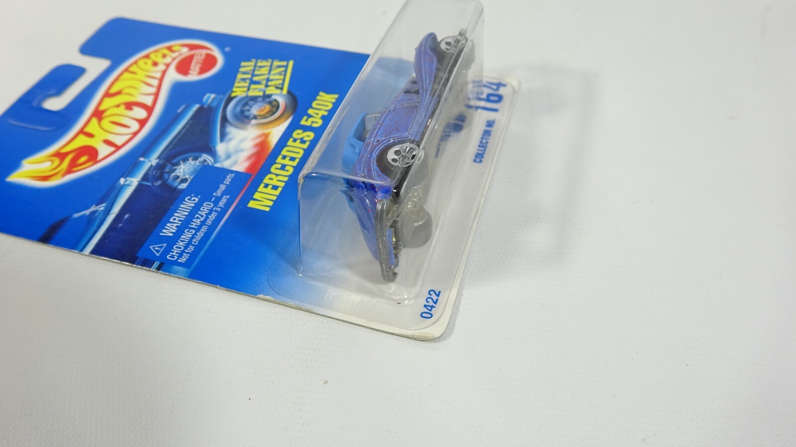1991 Hot Wheels Die Cast Cars Blue Sparkle Mercedes 540K #164 – #0422