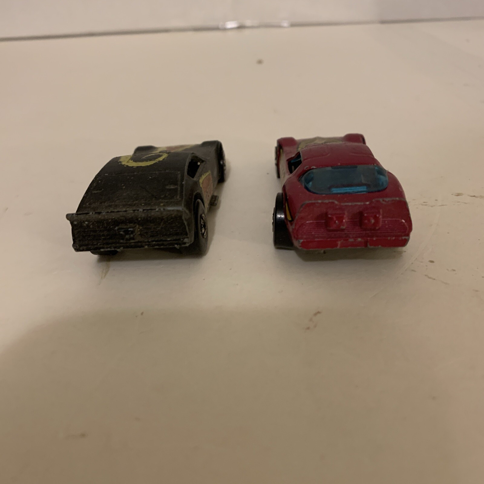 Lot Of 2 Hot Wheels Funny Car Dragsters Human Torch And Firebird Loose