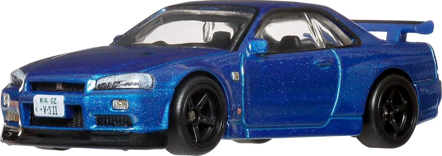 Hot Wheels Premium Car Culture Timeless Icons Nissan Skyline R34 GTR V SPEC II