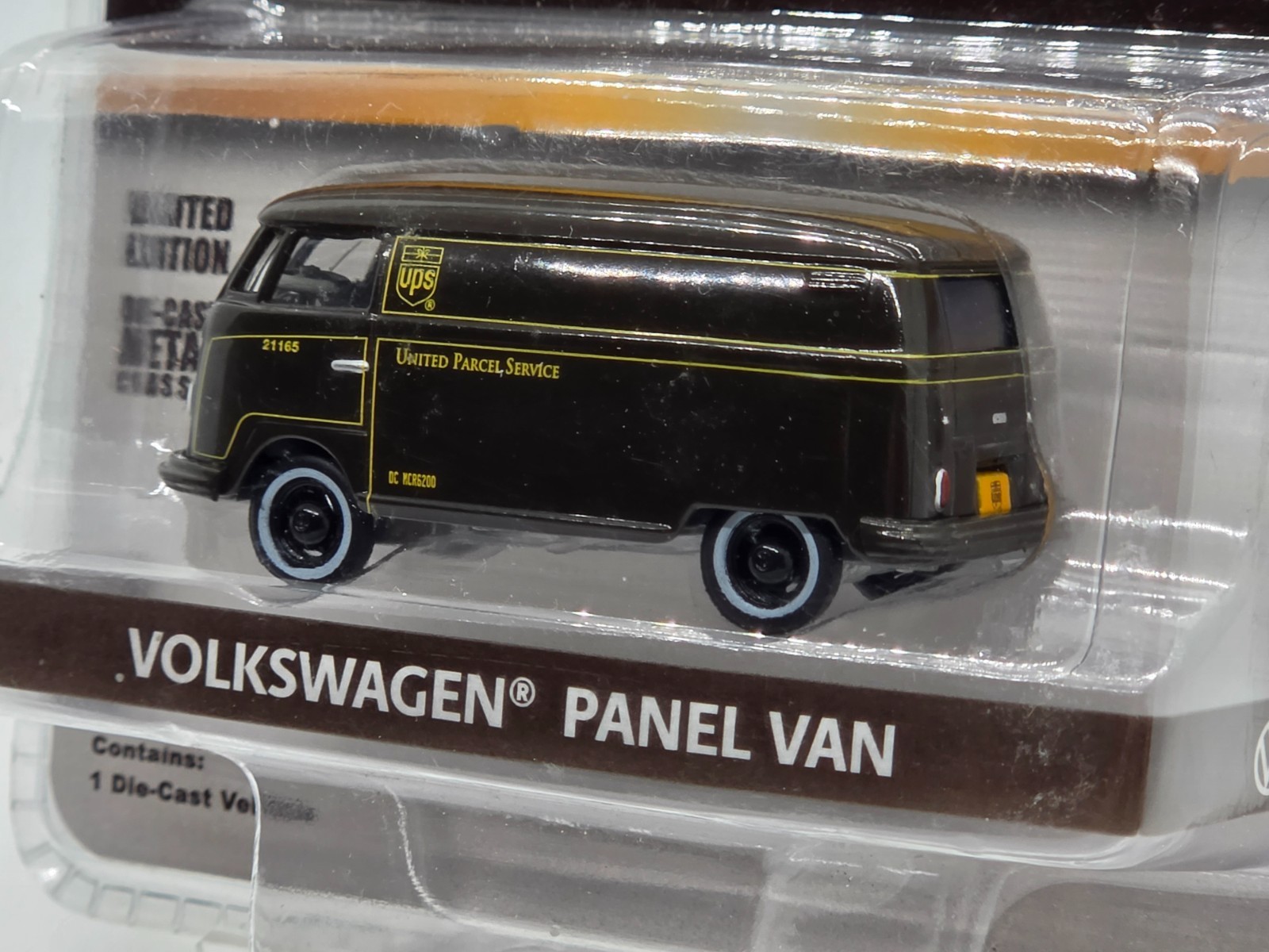 GreenLight Collectibles UPS Volkswagen Panel Van Hobby Exclusive 1:64 Diecast