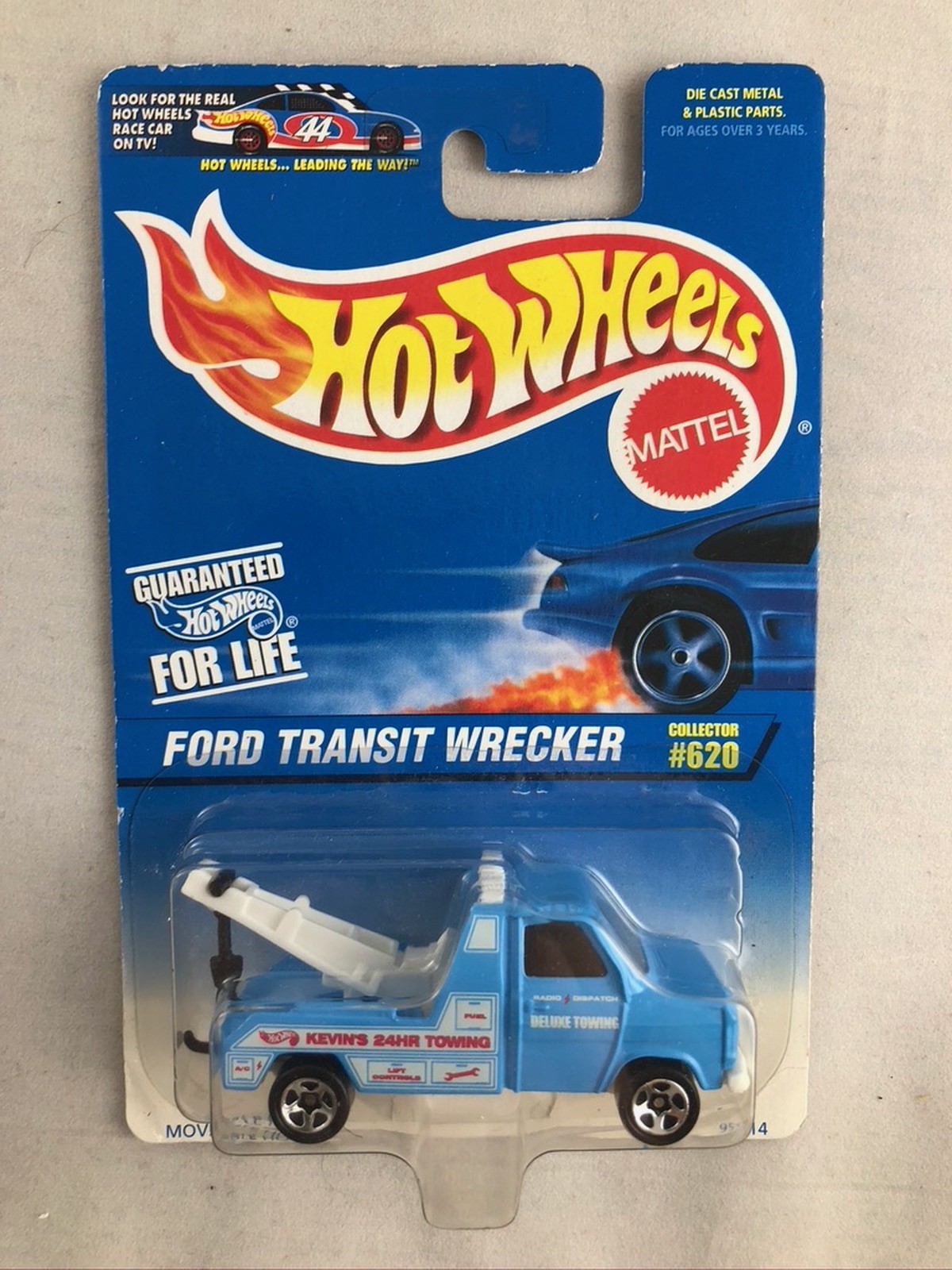 Hot Wheels 1997 Ford Transit Wrecker #620