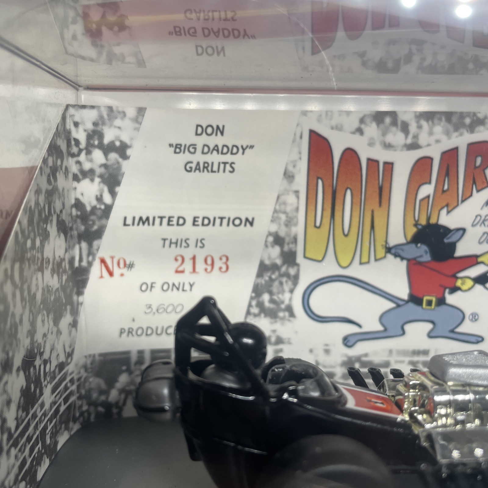 Corgi Don Garlits 1:43 1964 Dodge Dragster Tom McEwen Autographed LE 2193/3000