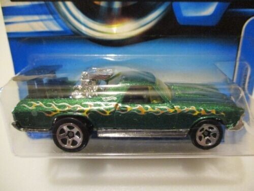 2005 HOT WHEELS ’69 EL CAMINO #171 KMART EXCLUSIVE COLOR METAL FLAKE GREEN