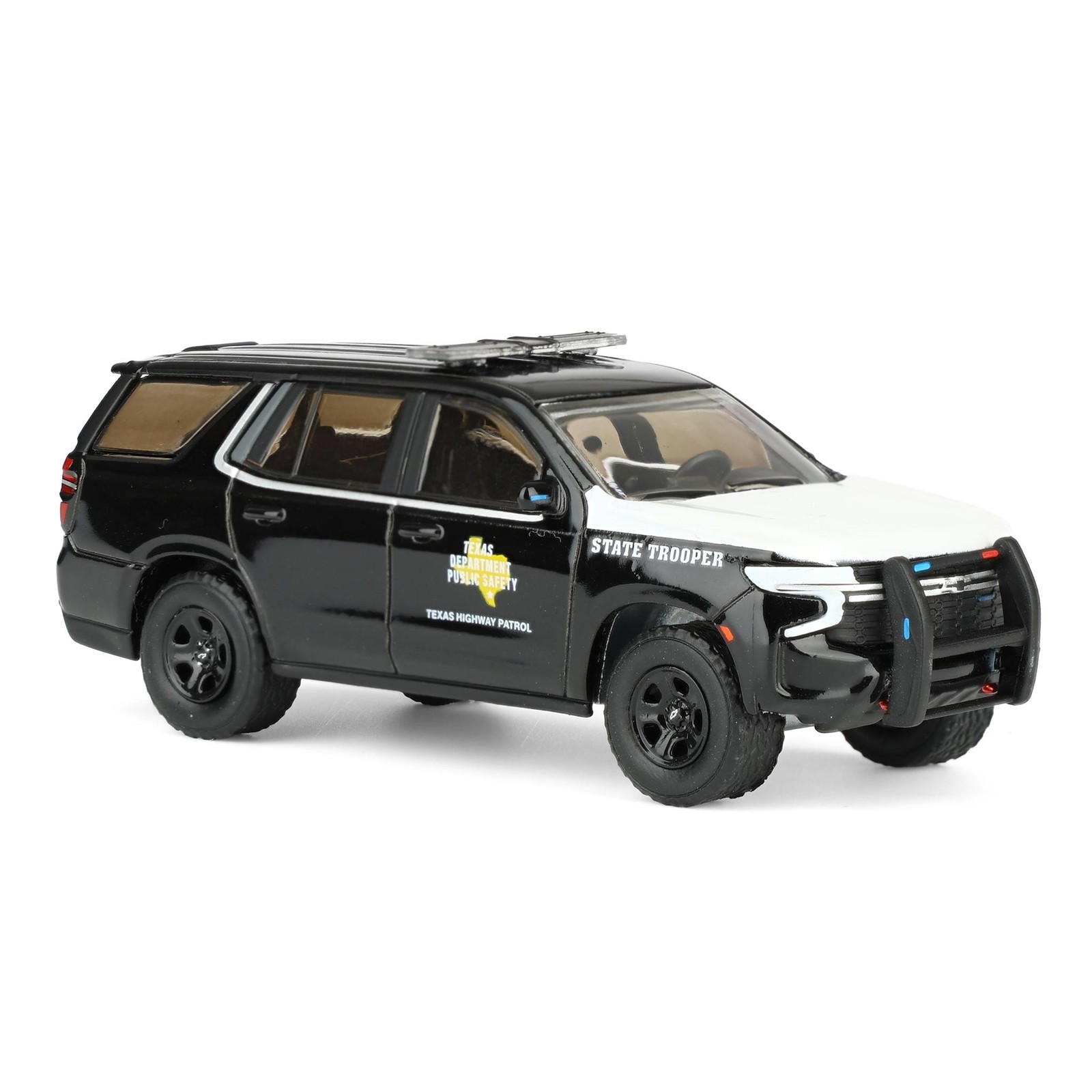 GL 1/64 2024 Chevrolet Tahoe Police Pursuit Vehicle Texas Highway Patrol 30540