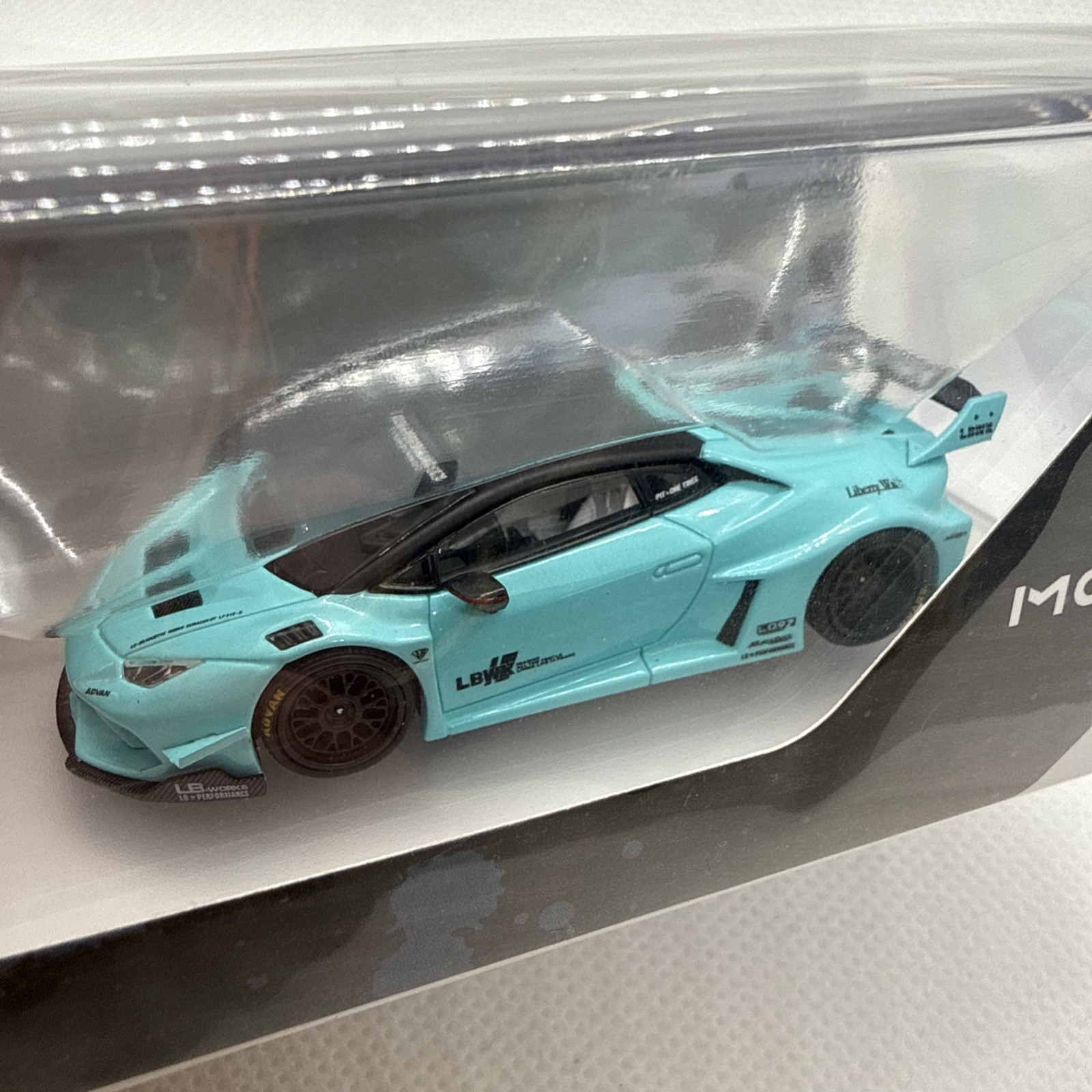 King Model LB Silhouette Works Huracan GT Yellow Limited Edition