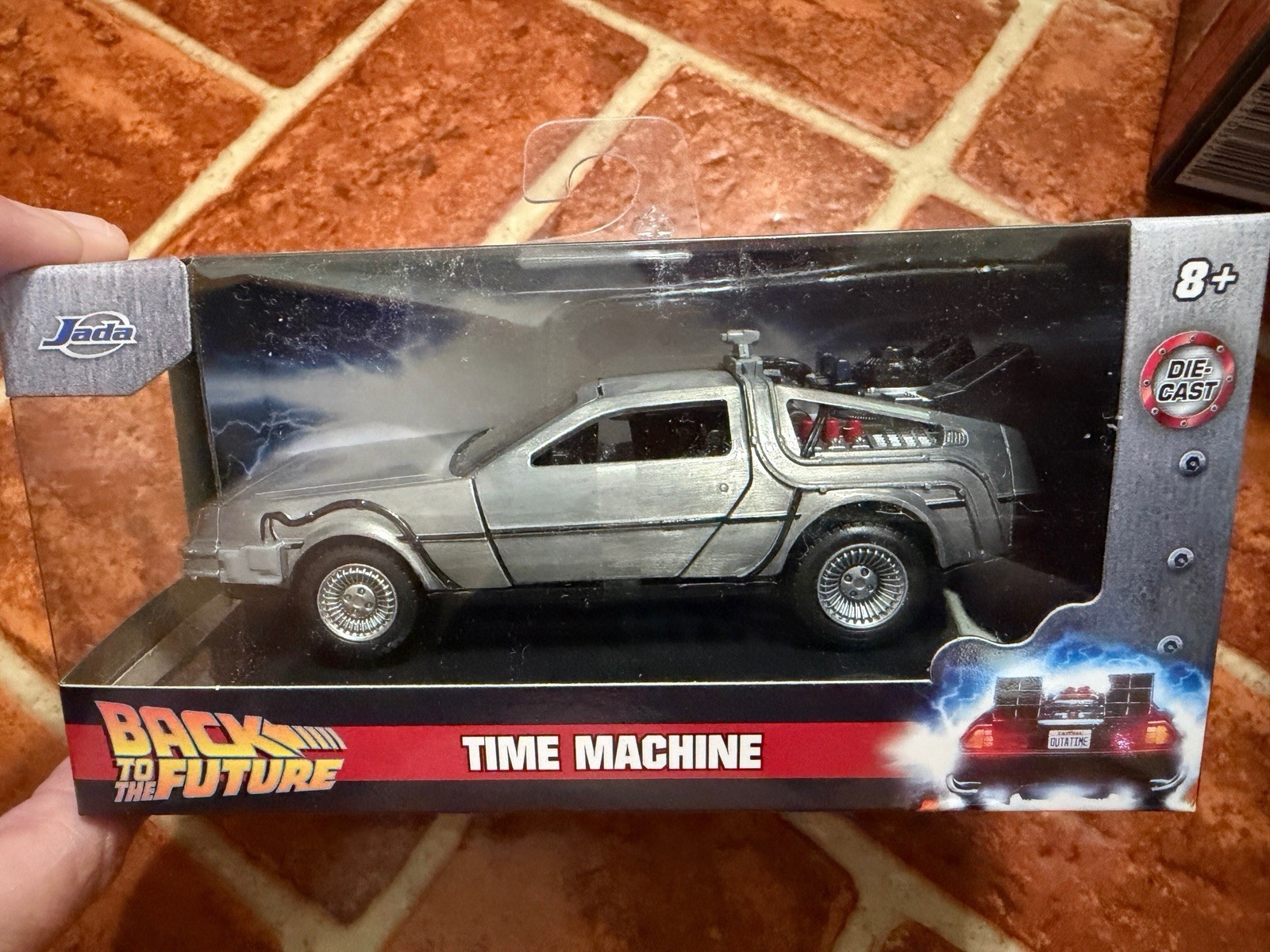 5 New Jada Hollywood Back To The Future Time Machine Delorean 1:32 Diecast Cars