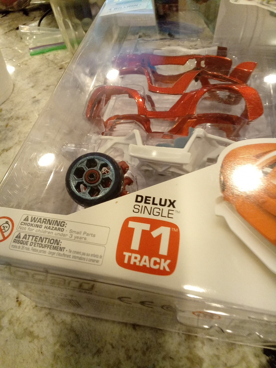 T1 Track Modarri Delux Single Red White & Blue