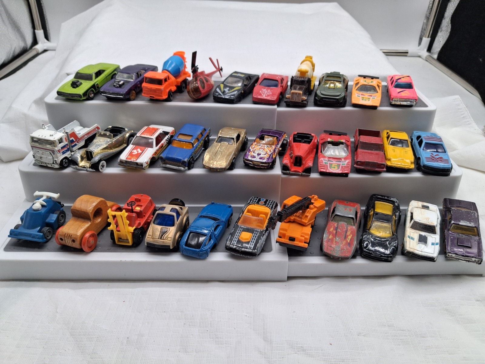 Hot Wheels Matchbox Other Brands Mixed Lot Of 100 Parts Restore Die Cast