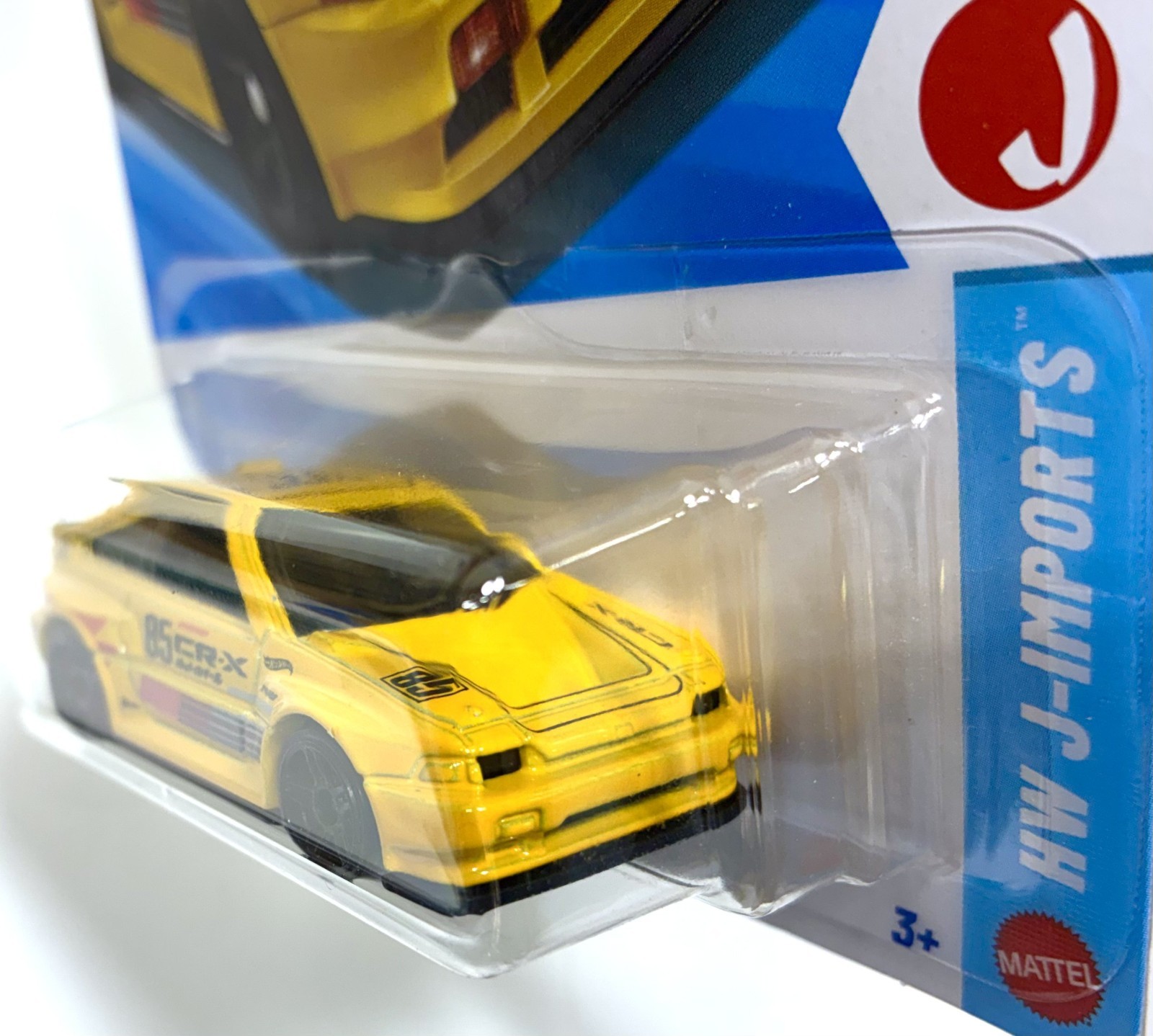 2026 Hot Wheels 1985 Honda CR-X Yellow JDM, J-IMPORTS #89
