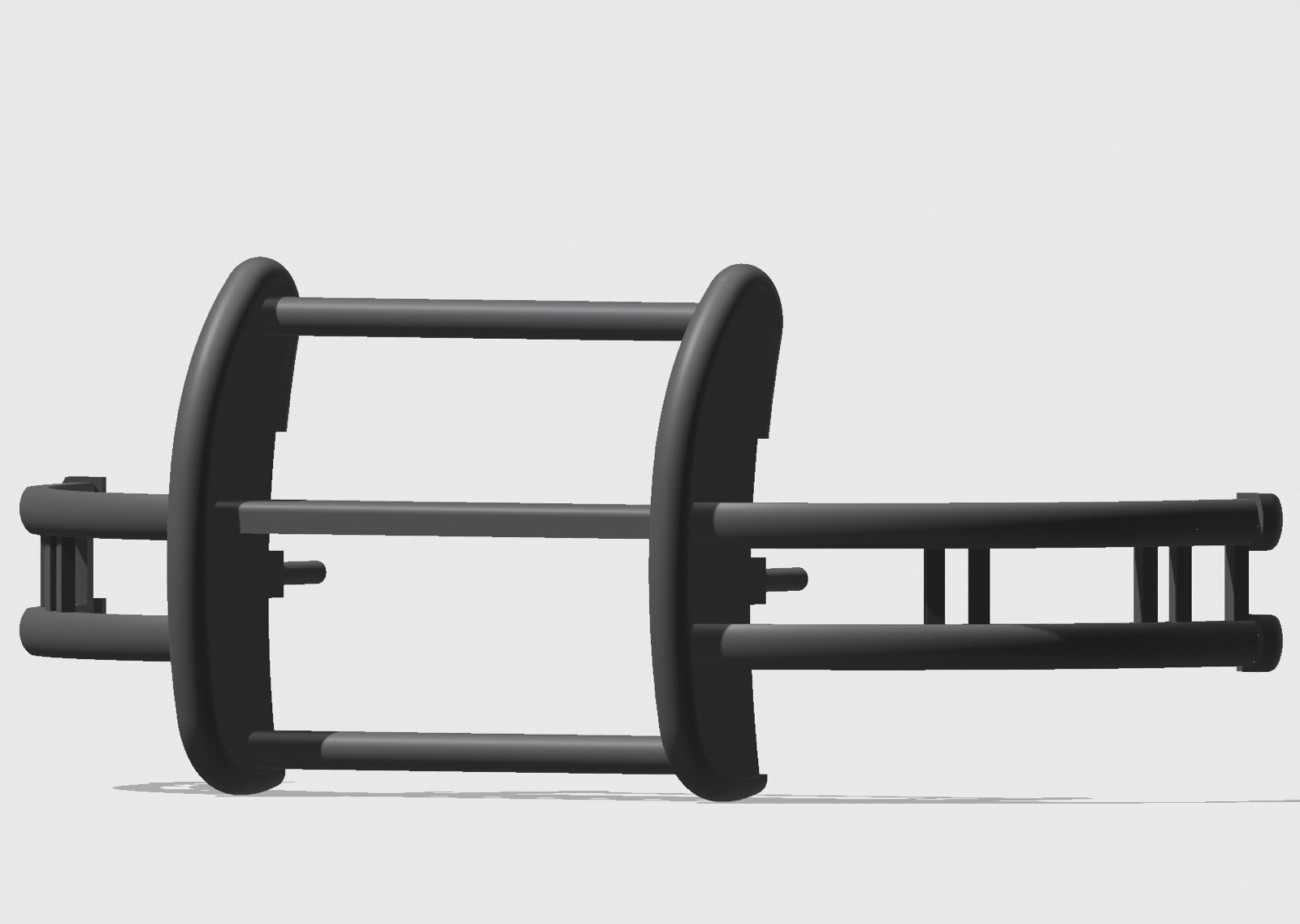 1/18 Setina Double Wrap Around Push Bumper Pushbar Motormax Explorer Police 1854