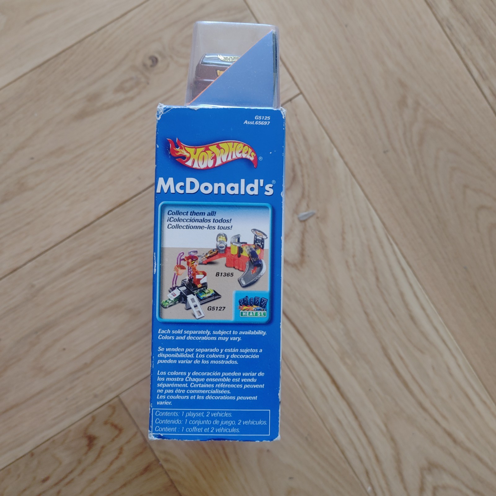 McDonald’s 2004 Hot Wheels Heat st. Set 2004 Unopened Box
