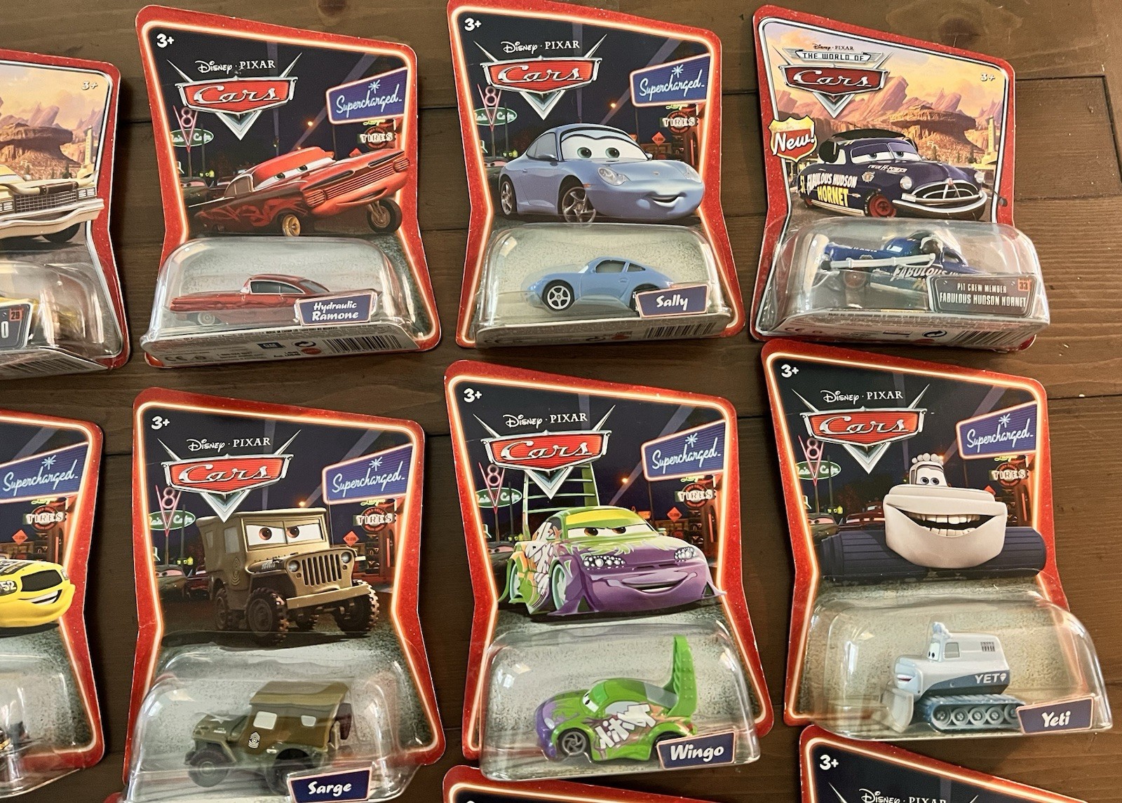Disney Pixar Cars lot of 23 unopened from 2006 & 2007