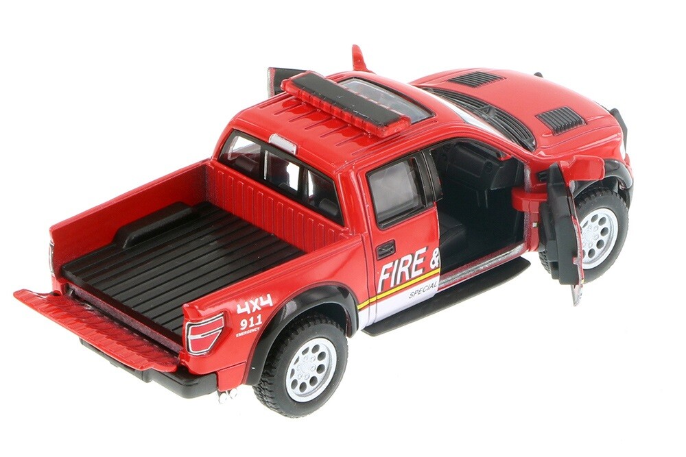 2 PCS, 2013 Ford F-150 SVT Raptor SuperCrew Pickup Police/Fire Rescue 1:46, 5”