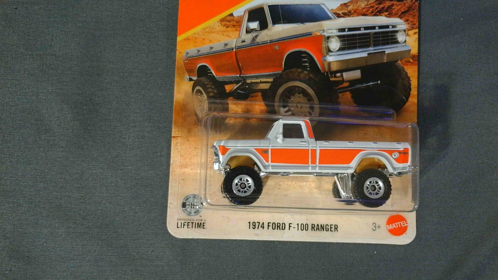 Matchbox 1974 Ford F-100 Ranger 69/125 2026 White & Red Read Info