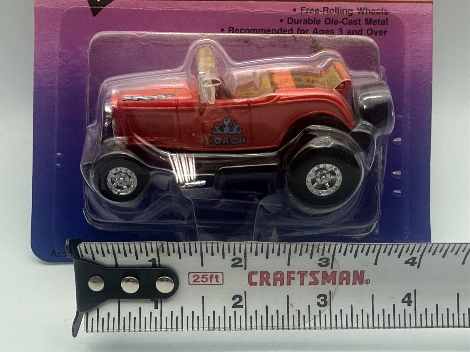 Ertl Hot Roddin’ 1932 Ford Roadster, Red, 3.5 inches, New in Box