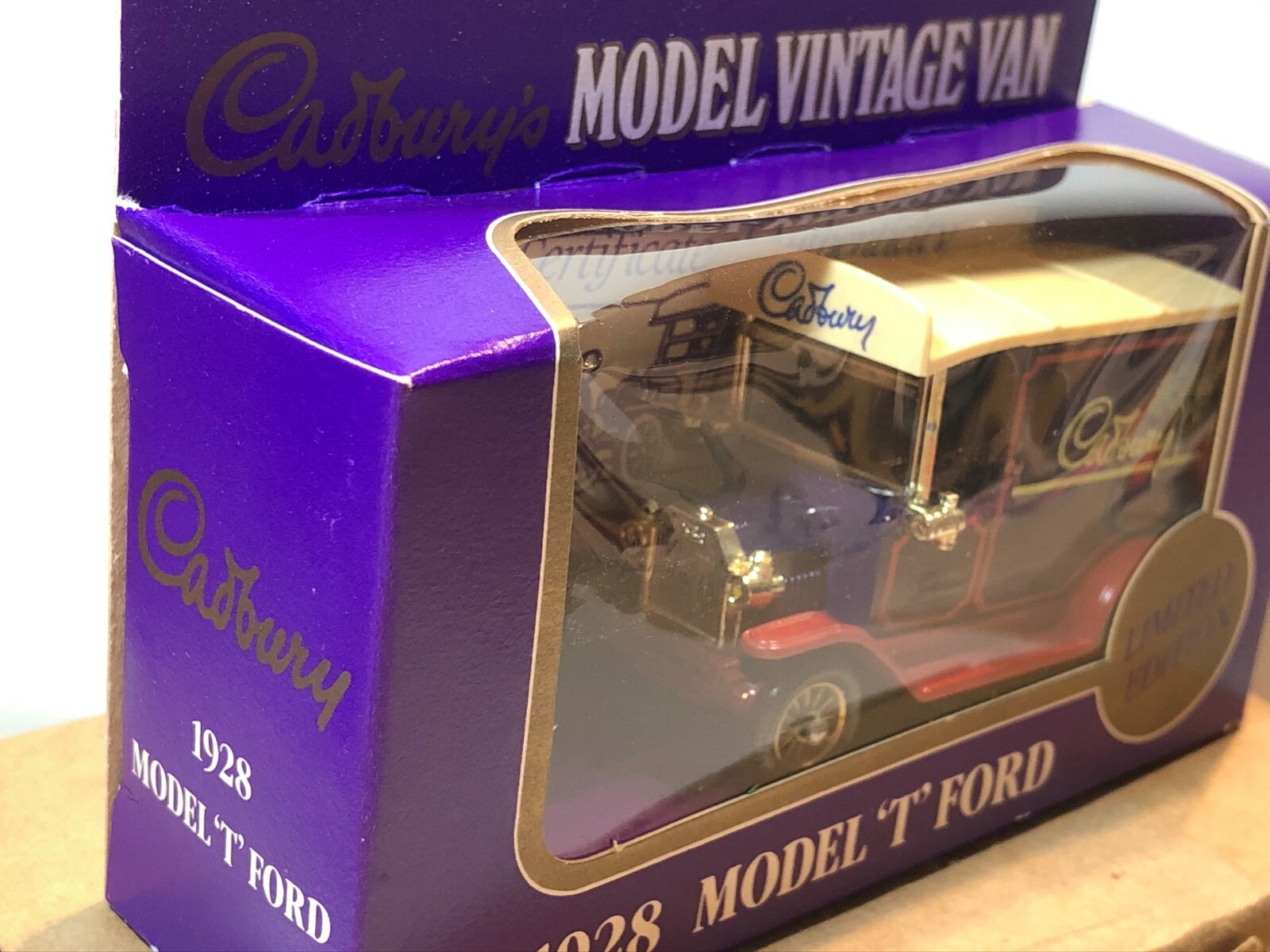 LLEDO DAYS GONE CADBURY 1928 MODEL T FORD VAN UNITED KINGDOM MAIL-IN PROMOTION