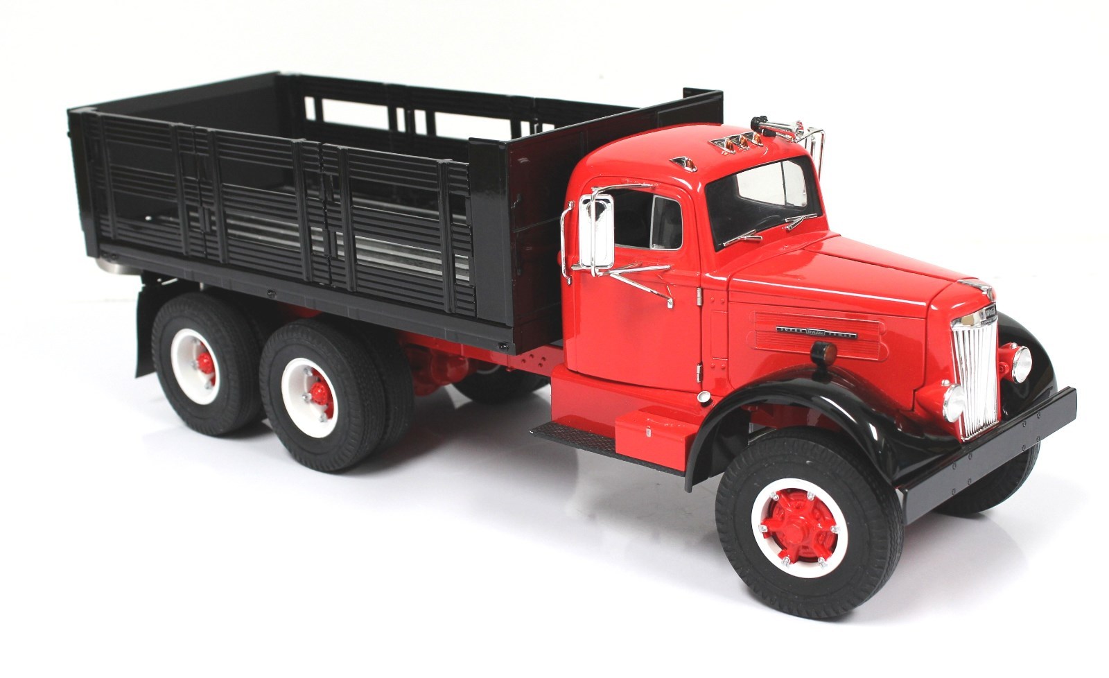 Fumby Street Motors 1957 White WC-22 Stake Truck 1:15 MIB Ltd Edition Red Black