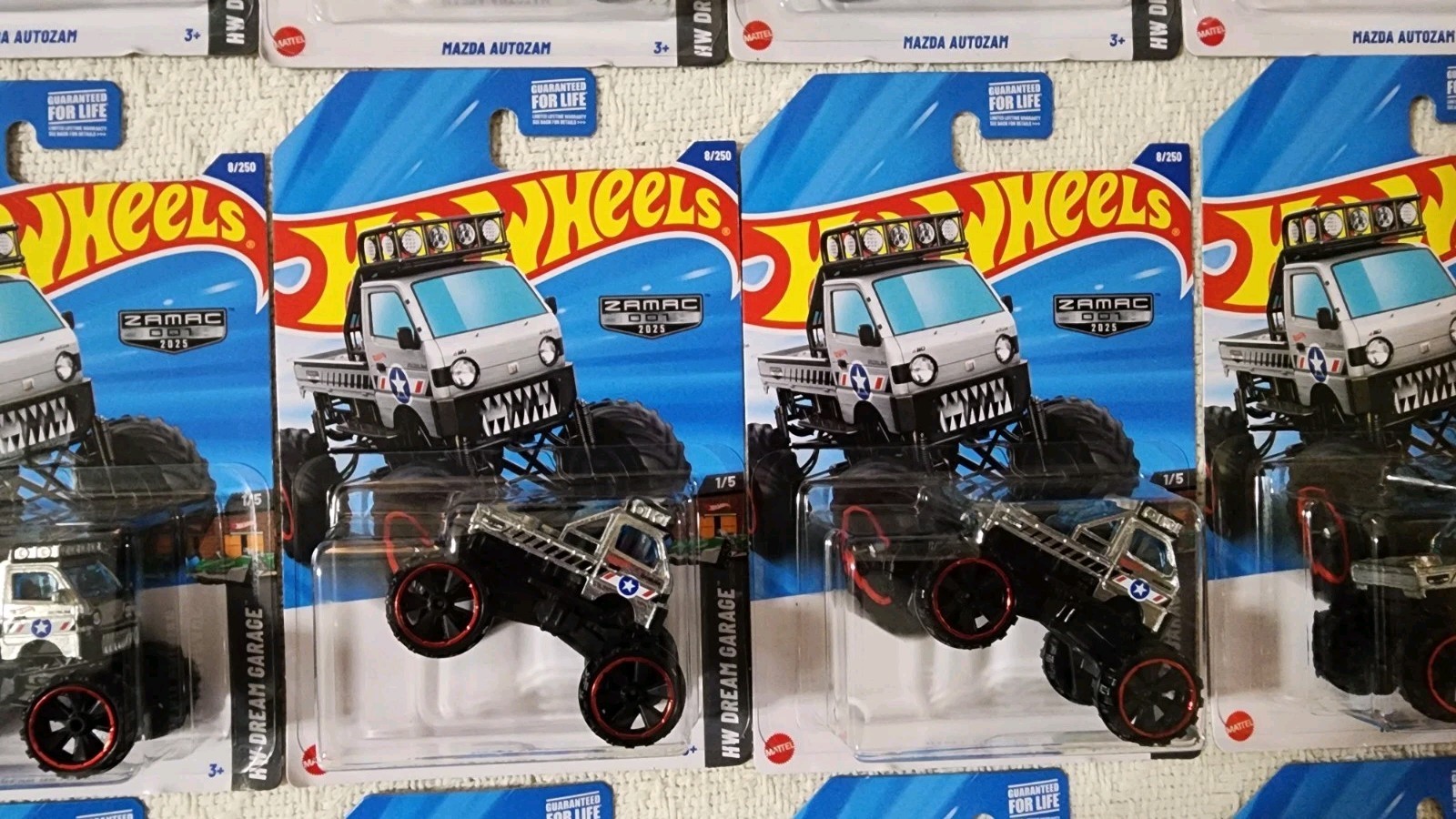 Hot Wheels 2025 Zamac Lot ; Custom ’53 Chevy & Mazda Autozam