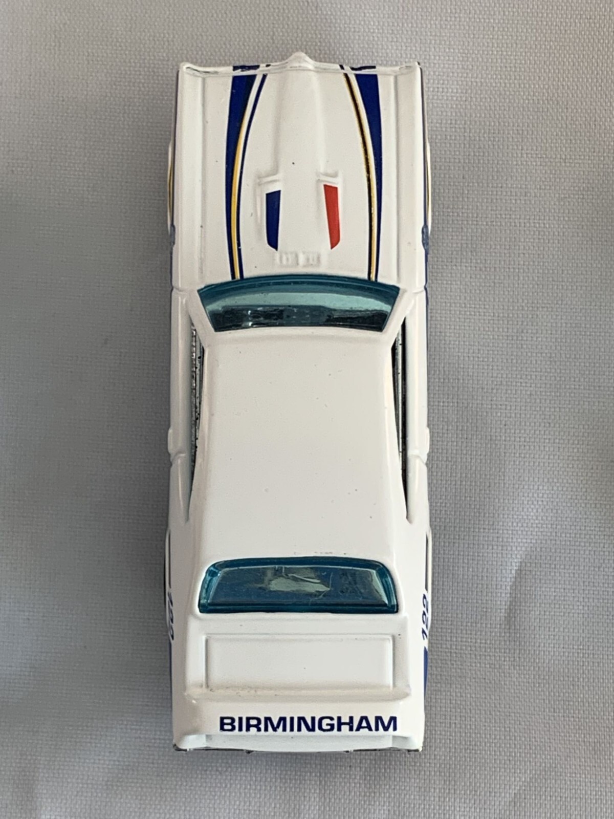Hot Wheels 1969 Pontiac GTO Judge 2012 Main Street Police Dept White 5SPs