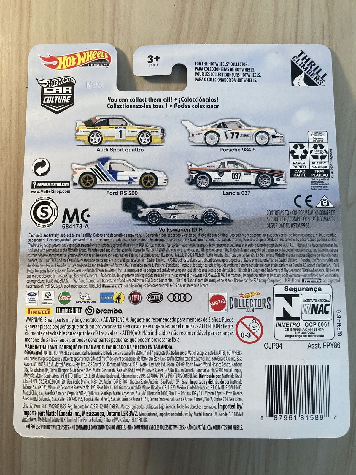 Hot wheels new Audi Sport Quattro Thrill Climbers on Real Riders