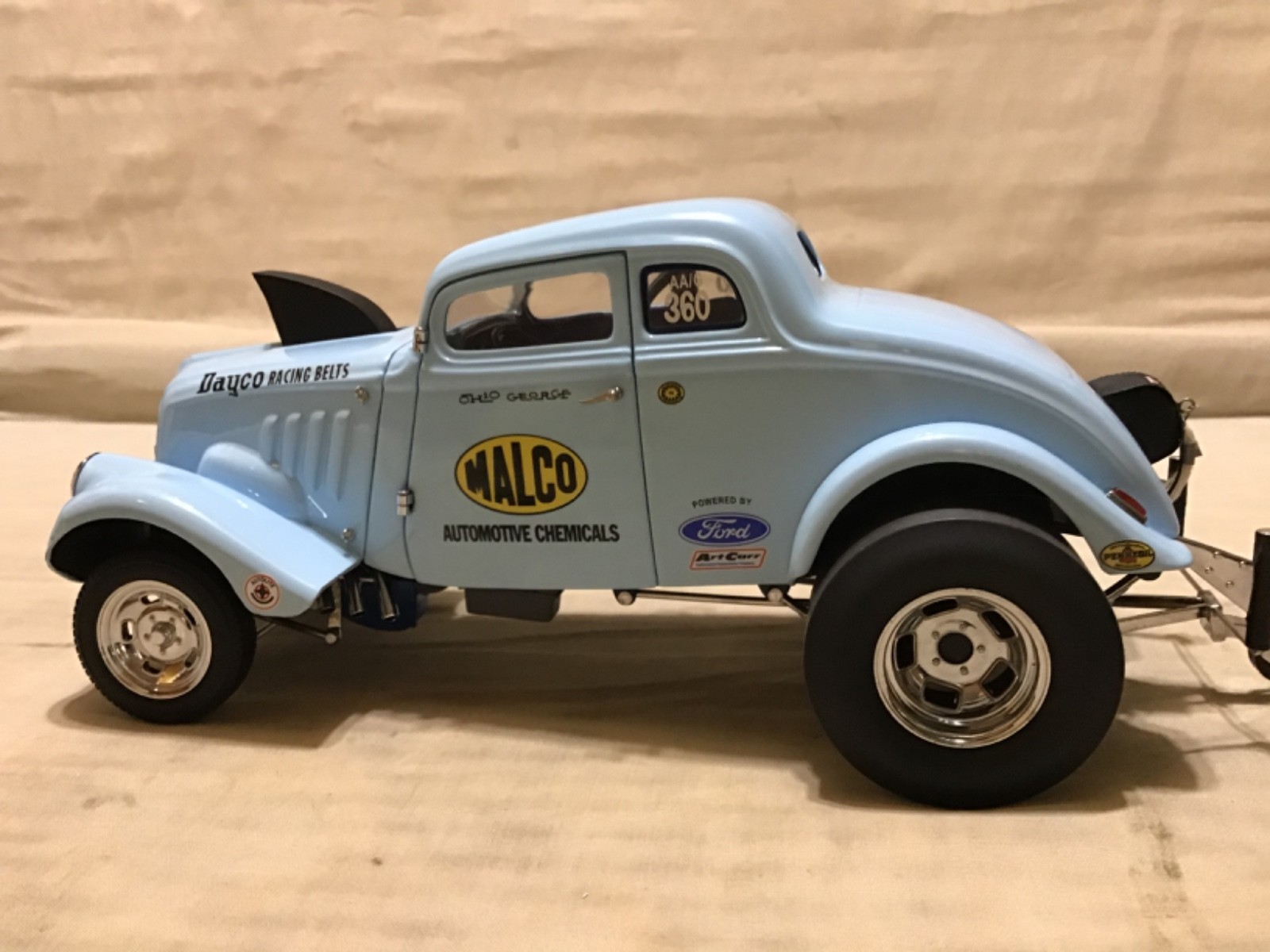 OHIO GEORGE MONTGOMERY 1933 WILLYS GASSER 1/18 PRECISION MINIATURES NHRA PRM04