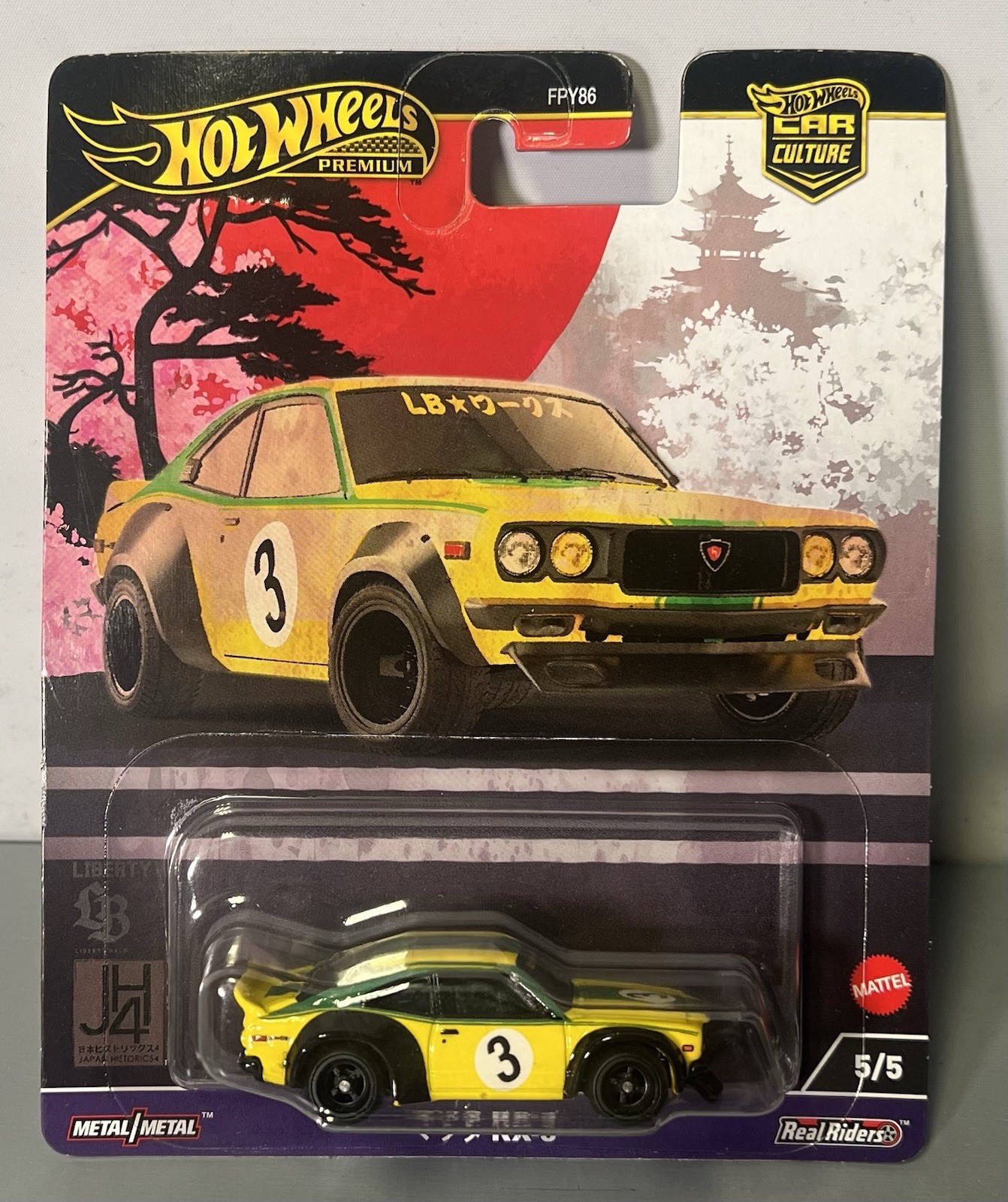 Hot Wheels Mazda RX3 Japan Historics 4 FPY86-961 B 1/64 MATTEL ~NEW