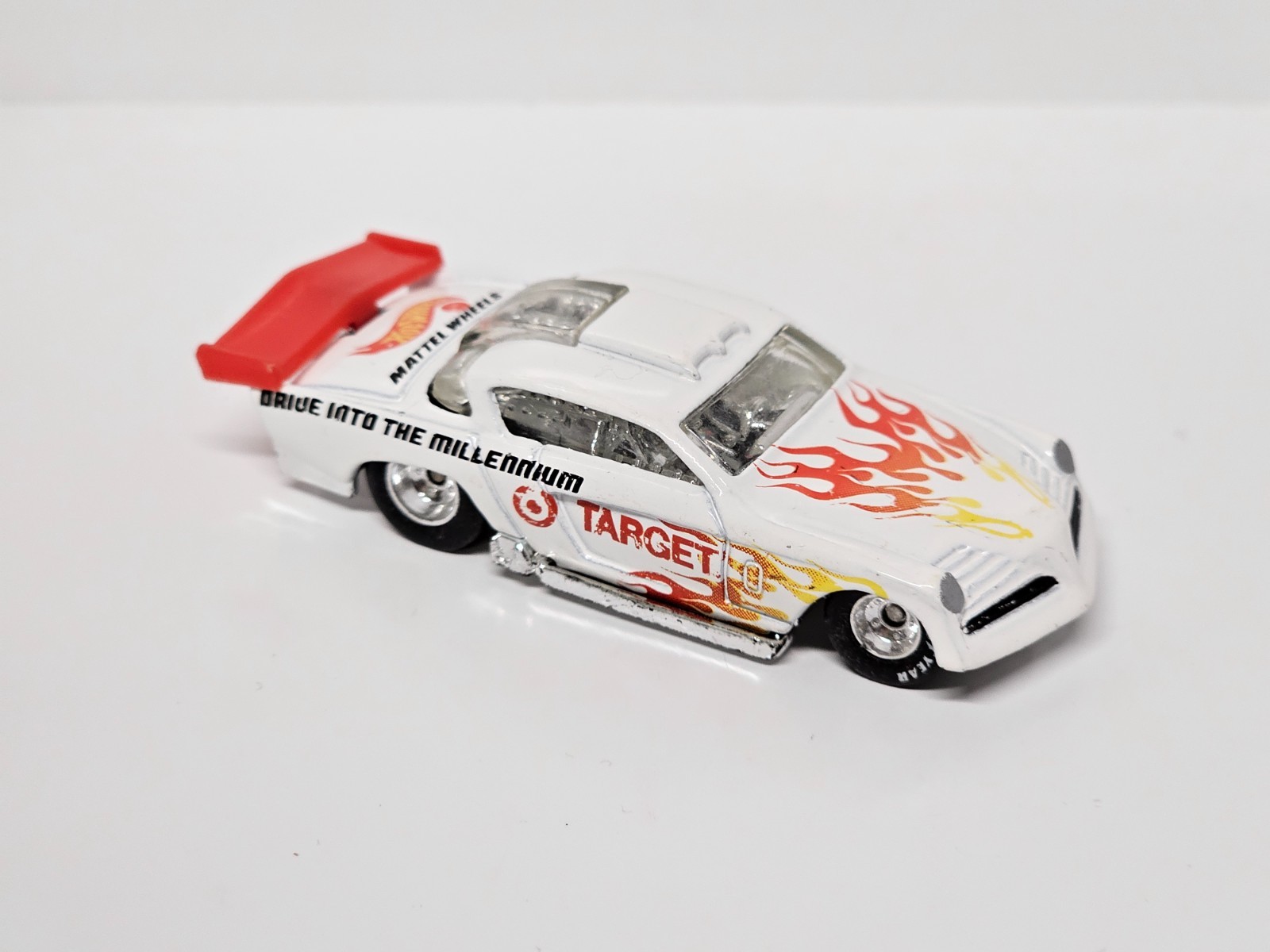 Hot Wheels Target Exclusive At-A-Tude Dragster With Rubber Tires 1/64