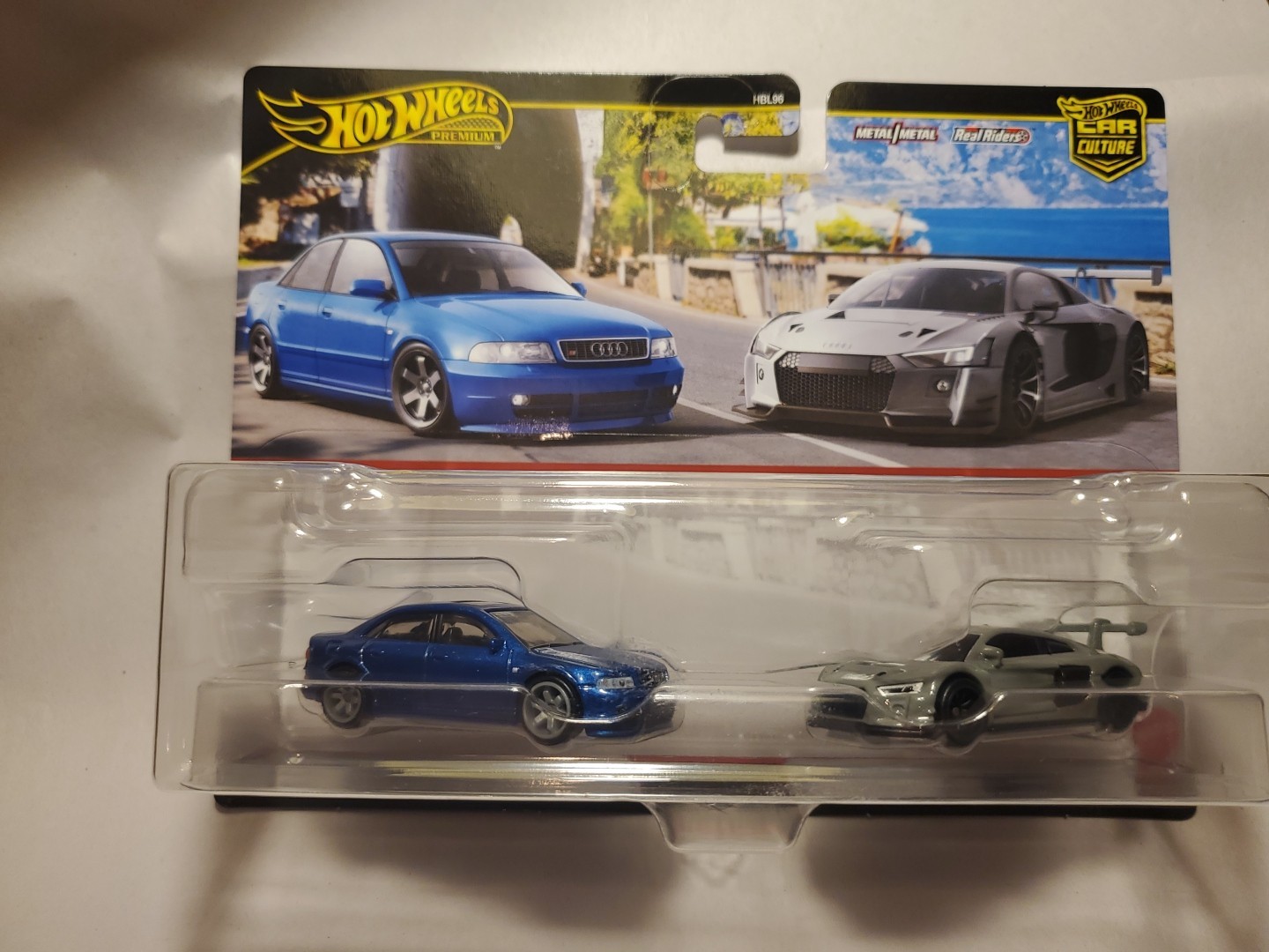 2024 Hot Wheels Premium Car Culture Twin 2 Pack Audi S4 Quattro & Audi R8 LMS C3