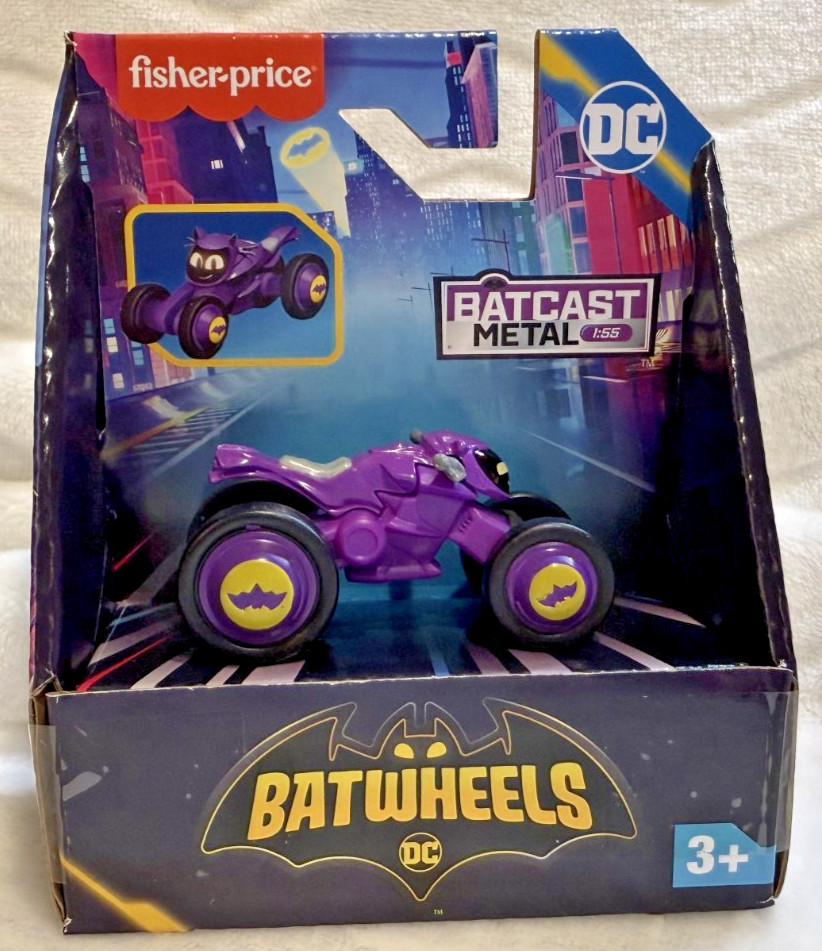 Fisher-Price DC Batwheels Bibi The Batgirl 4-Wheeler 1:55 Scale Vehicle