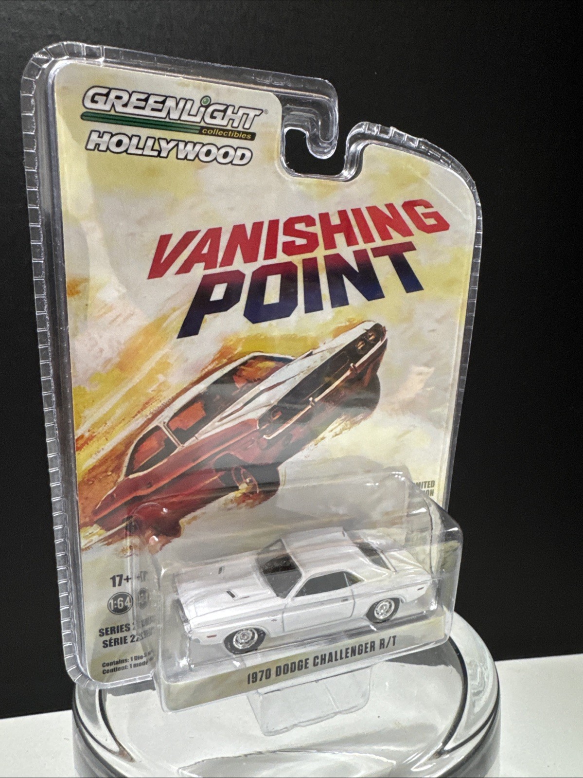 GREENLIGHT HOLLYWOOD SERIES 22 VANISHING POINT 1970 DODGE CHALLENGER R/T HTF