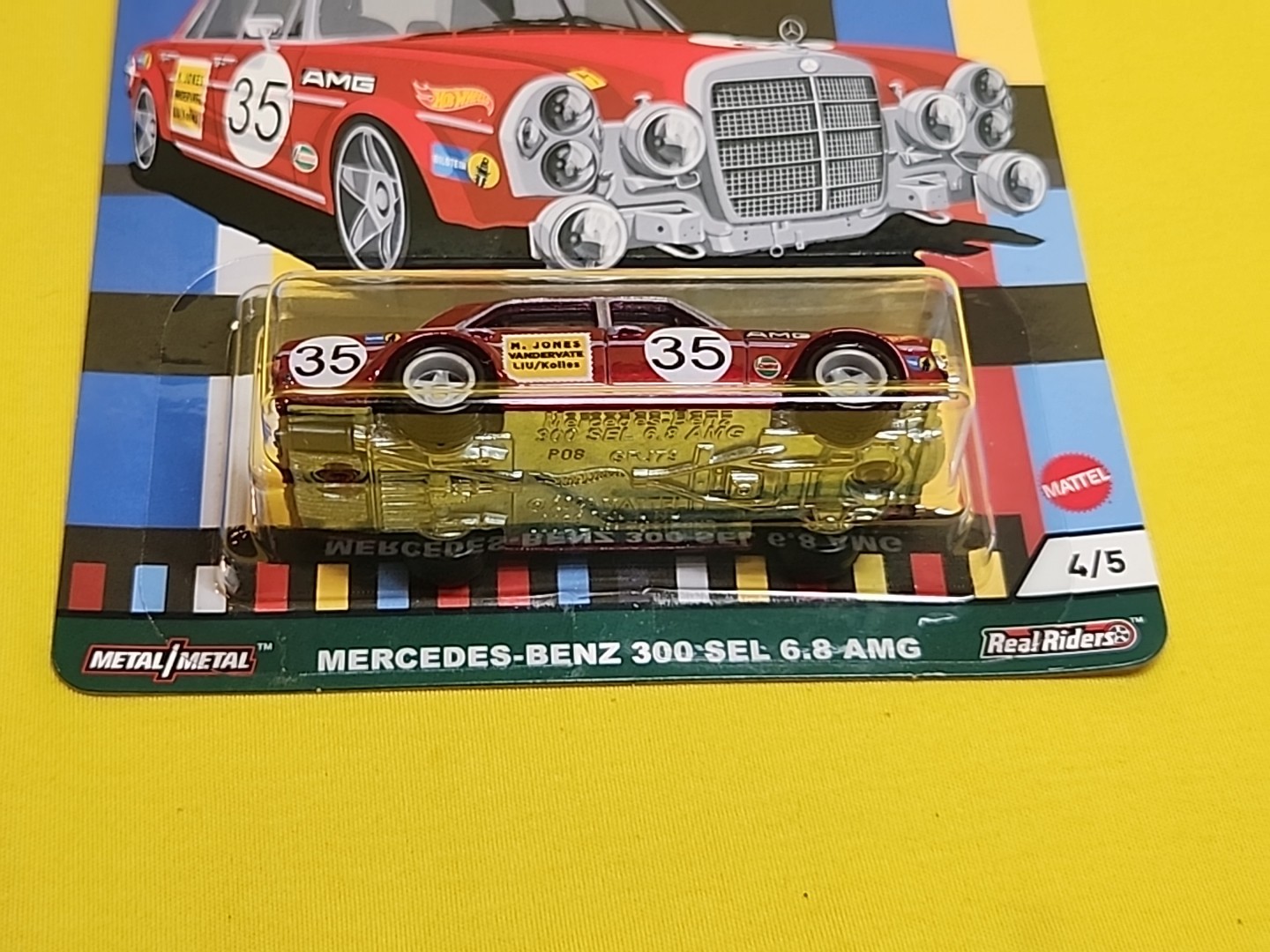 2020 Hot Wheels Mercedes-Benz 300 SEL 6.8 Deutschland Design Premium NIP 🔥(A5)