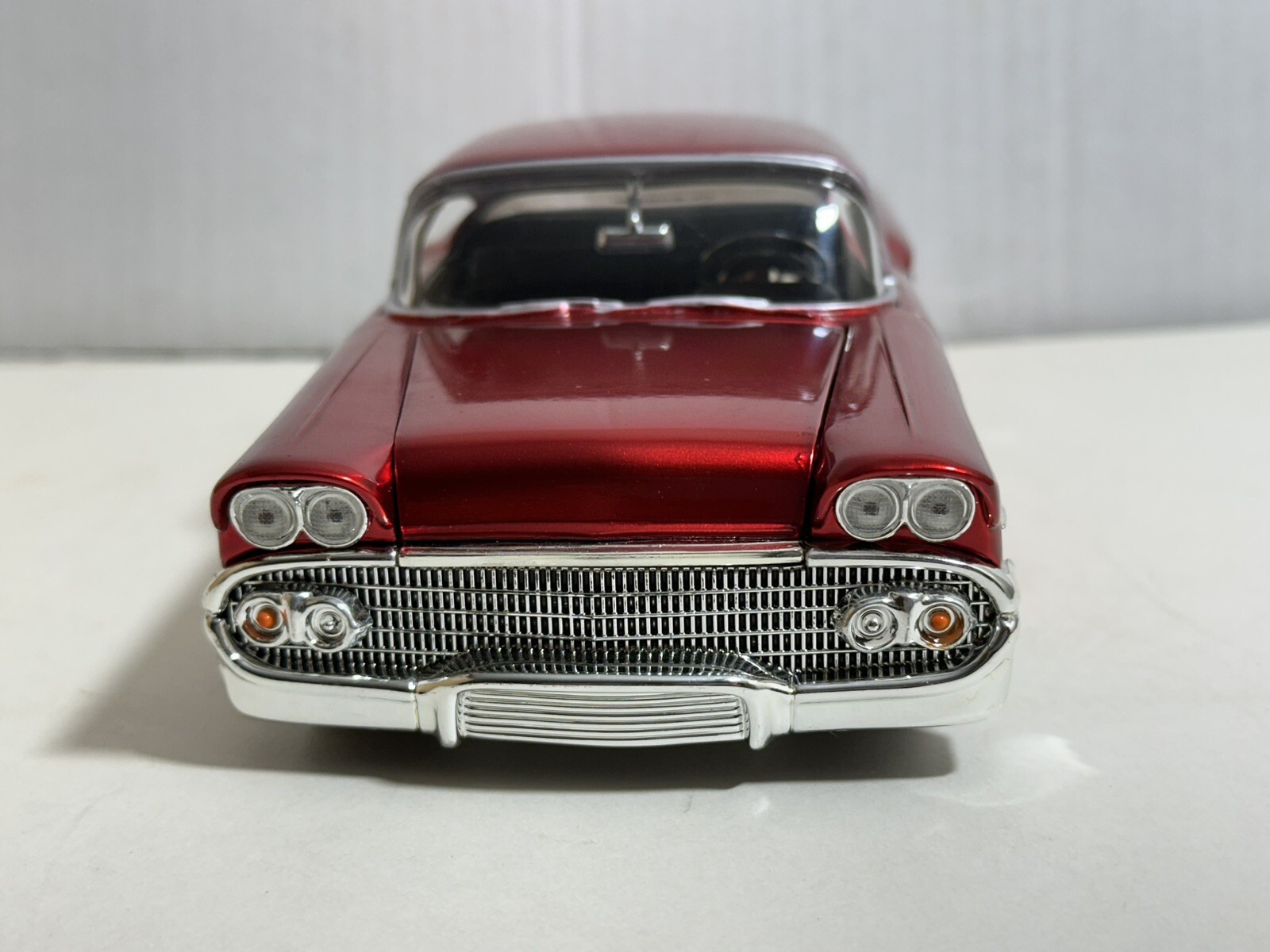 JADA DUB 1958 CHEVY IMPALA CANDY RED 1:24 DIECAST MODEL CAR NEW NO BOX