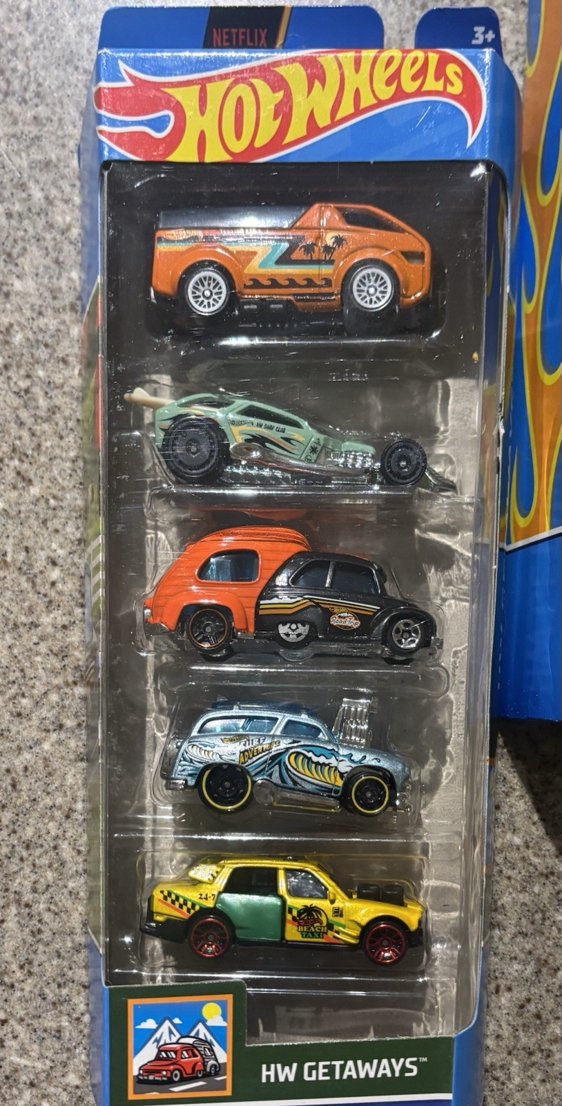 Hot Wheels Lot Of 5 Mattel Toy Car 5 Pack Racers Brand New Toys Variety-Read NIB