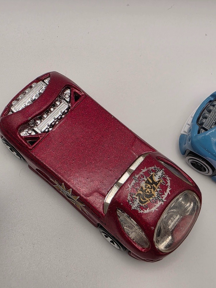 LOT OF DEORA II 1999 SILVER, MAROON, & DYED BLUE (LOT 17329)