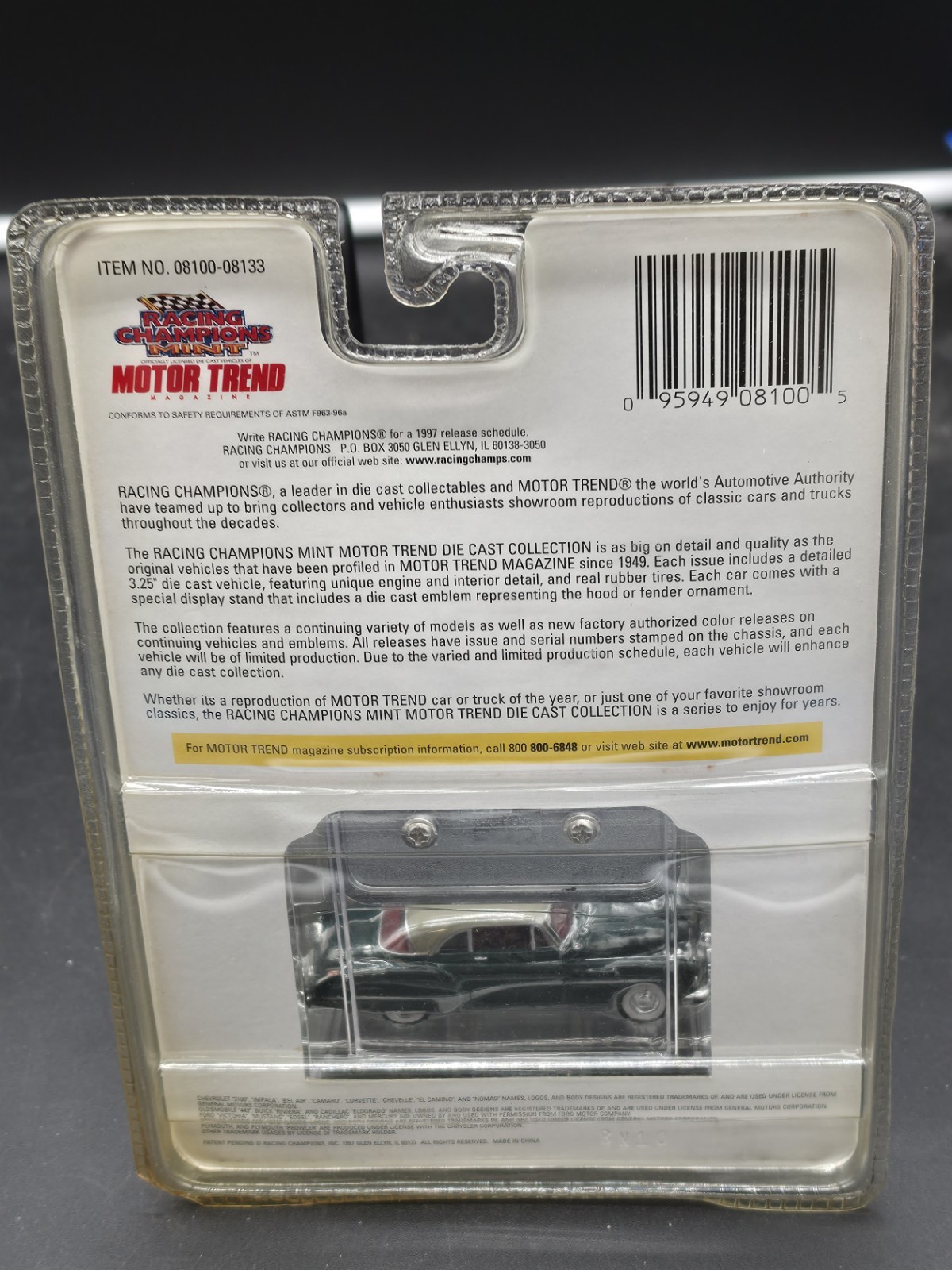 1997 Racing Champions Mint 1949 Buick Riviera Die Cast Car