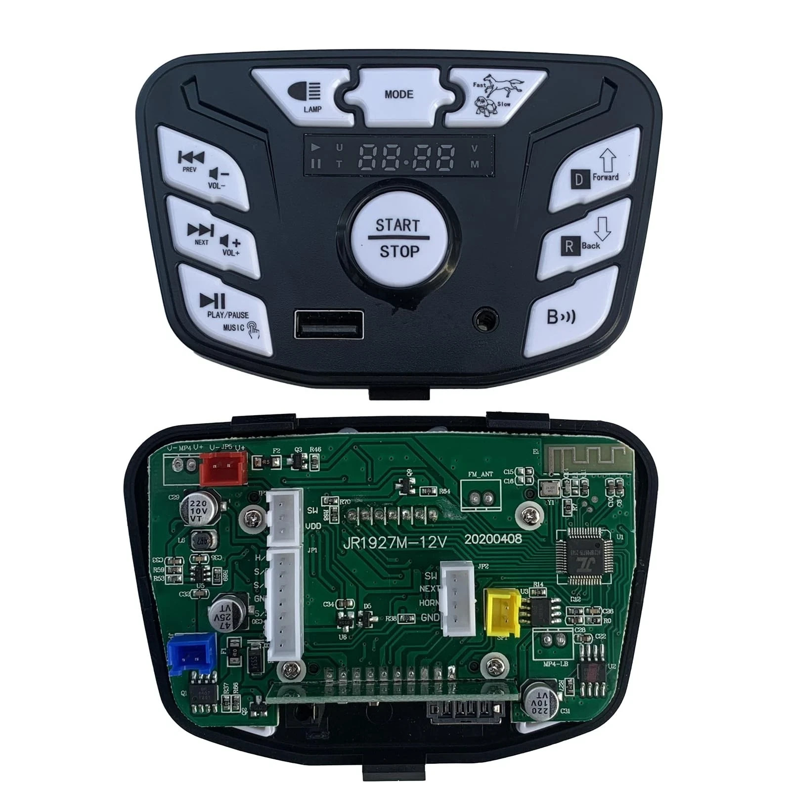 JR1927M-12V Children’s Electric Vehicle Central Control with Music Playback P…